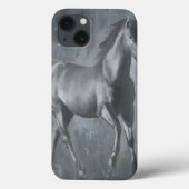 黒い連続した種馬 Case-Mate iPhoneケース (裏面)