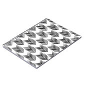 黒い部族の矢印パターン ノートブック (左側)