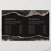 黒い重ね書きパンフレット (裏面)