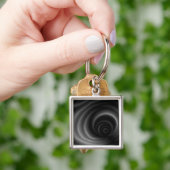 黒い重力 キーホルダー (手)