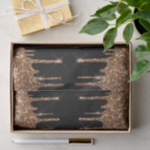 黒い金の輝きが、乙女の贅沢を滴らせる 薄葉紙 (ギフト)