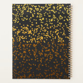 黒い金ゴールドは引退できない素晴らし プランナー手帳 (裏面)