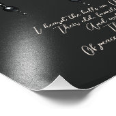 黒い金ゴールドエレガントは豪華なクリスマス詩をボーブル フォトプリント            (角)