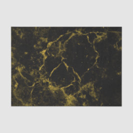 黒い金ゴールド大理石の切り離し背景 薄葉紙