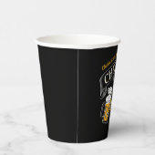 黒い金ゴールド応援とビール任意の年齢誕生日 紙コップ (右)