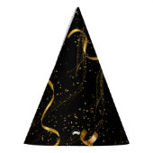 黒い金ゴールド(12) パーティーハット (左)