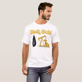 黒い金ゴールド Tシャツ (正面フル)
