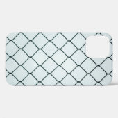 黒い金属チェーンリンクフェンス Case-Mate iPhoneケース (裏面 (横))