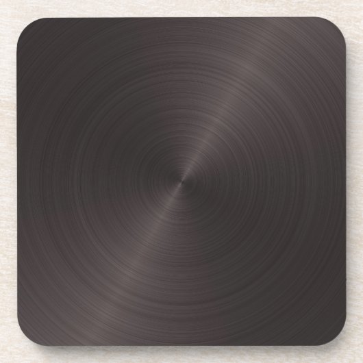 黒い金属 コースター (正面)