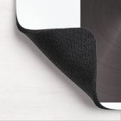 黒い金属 マウスパッド (コーナー)