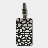 黒い鉄のゲート ラゲッジタグ (正面縦)