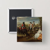 黒い銃兵の検討 缶バッジ (正面&裏面)