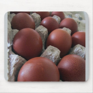 黒い銅のMaransの卵のマウスパッド マウスパッド