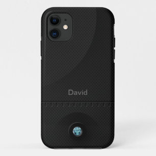 黒い鋼鉄武士 iPhone 11 ケース