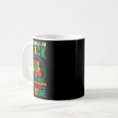 黒い限り黒い歴史の月 コーヒーマグカップ (正面左)