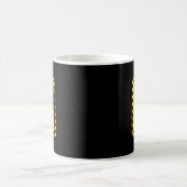黒い限り黒い歴史の月 コーヒーマグカップ (中央)