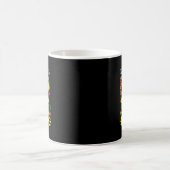 黒い限り黒い歴史の月 コーヒーマグカップ (中央)