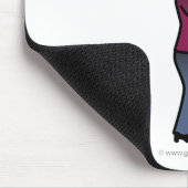 黒い雌の狙撃兵 マウスパッド (コーナー)