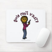 黒い雌の狙撃兵 マウスパッド (マウス)