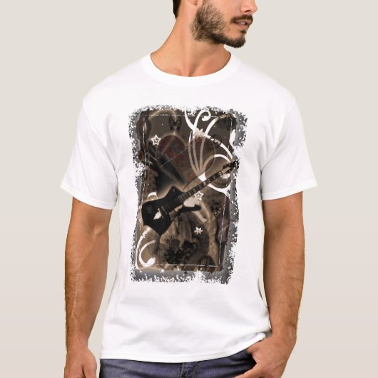 黒い雨 Tシャツ (正面)