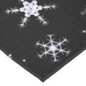 黒い雪片 テーブルクロス (アングル)