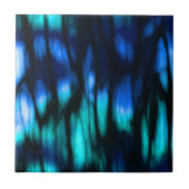 黒い青と緑 タイル (正面)