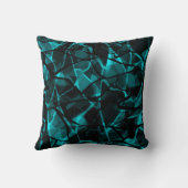 黒い青 クッション (裏面)