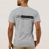 黒い非com T Tシャツ (裏面)