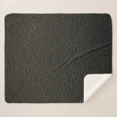 黒い革のテクスチャまたは背景。抽象芸術，アニメーション シェルパブランケット (正面(横))