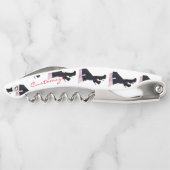 黒い革の太もも高いブーツThunder_Cove ソムリエナイフ (裏面)