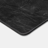 黒い革の背景 デスクマット (コーナー)