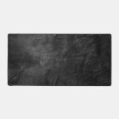 黒い革の背景 デスクマット (正面)