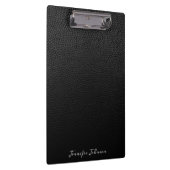 黒い革 クリップボード (右)