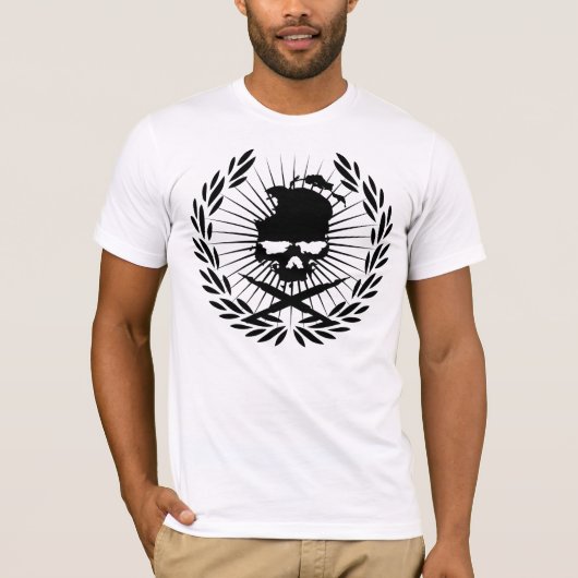 黒い頂上 Tシャツ (正面)
