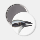 黒い顔のカッコイマグネット マグネット (正面/裏面)