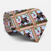 黒い馬のハンガリーのユサールのパレード ネクタイ (ロール)