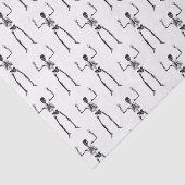 黒い骨組シルエット 薄葉紙 (詳細)