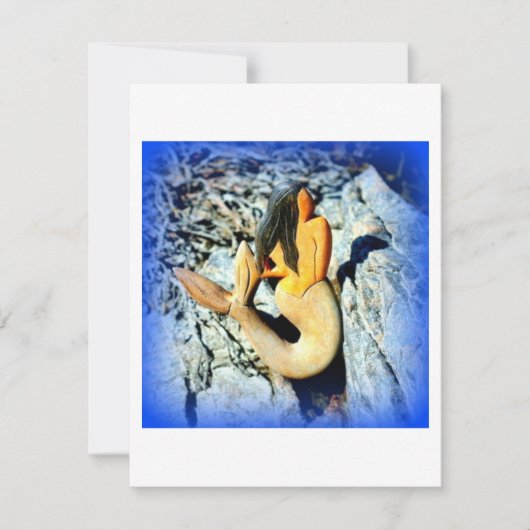 黒い髪のマーメイドブルー (正面)