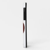 黒い髭を搭載するオスのフクロウ Case-Mate iPhoneケース (裏面/左)