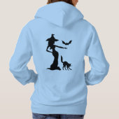 黒い魔女 パーカ (裏面)