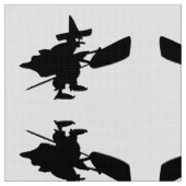 黒い魔女 ファブリック (クローズアップ)