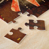 黒い魚と平らな黄色と赤ストライプい魚.jpg ジグソーパズル (側面)