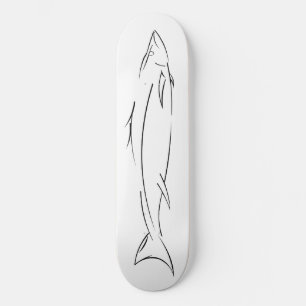 黒い魚 スケートボード