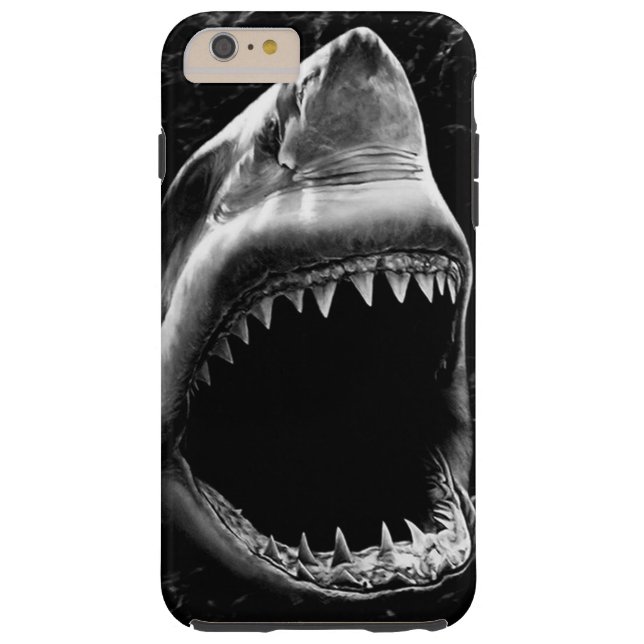 黒い鮫のiPhone6ケース Case-Mate iPhoneケース (裏面)