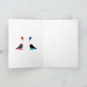 黒い鳥が見つけた運命の相手 カード (内部)