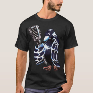 黒い鳥のラジオ Tシャツ