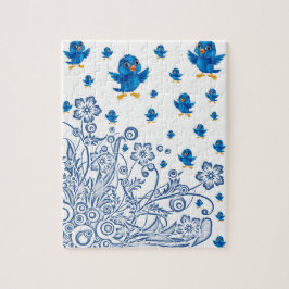 黒い鳥ジグソーパズル皆 ジグソーパズル