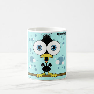 黒い鳥11のozのクラシックで白いマグ コーヒーマグカップ