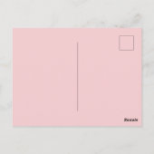 黒い鶏が生意気に鳴く ポストカード (裏面)