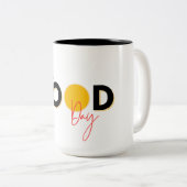 黒い黄色の赤は良い日のマグカップを作る ツートーンマグカップ (正面右)